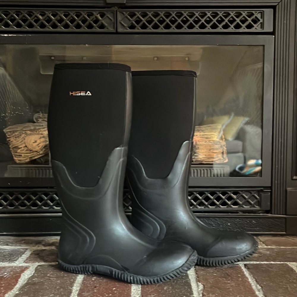 HISEA Black Work/Winter Boots